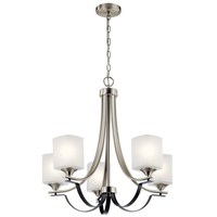  Tula Mid Sized Chandelier Chandelier - Brushed Nickel