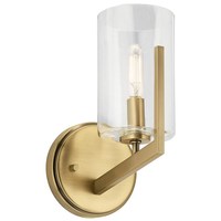  Nye 1 Bulb Wall Sconce - Brushed Natural Brass