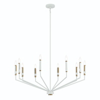  Armand Large Foyer Chandelier Chandelier - White