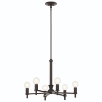  Torvee Mid Sized Chandelier Chandelier - Black