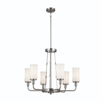  Vetivene Mid Sized Chandelier Chandelier - Classic Pewter