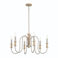  Karthe Mid Sized Chandelier Chandelier - Brushed Nickel