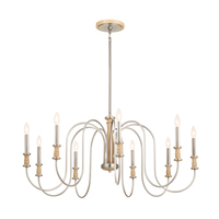  Karthe Large Foyer Chandelier Chandelier - Brushed Nickel