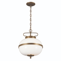  Opal Multi Light Pendant Light - Champagne Bronze