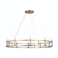  Rosalind Large Foyer Chandelier Chandelier - Brushed Natural Brass