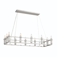  Rosalind Mini Chandelier - Polished Nickel