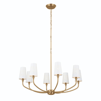  Adeena Large Foyer Chandelier Chandelier - Brushed Natural Brass