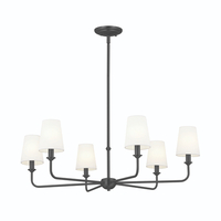  Pallas Mid Sized Chandelier Chandelier - Black