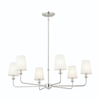  Pallas Mid Sized Chandelier Chandelier - Polished Nickel