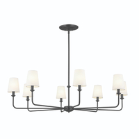  Pallas Large Foyer Chandelier Chandelier - Black