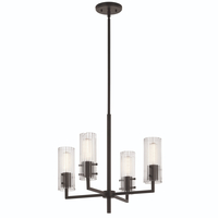  Velestino Mini Chandelier - Black
