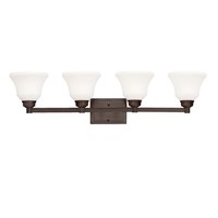  Langford 4 or More Bulb Bathroom Lighting - Olde Bronze