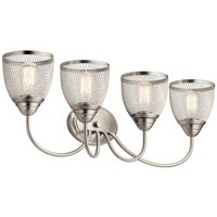  Voclain 4 or More Bulb Bathroom Lighting - Brushed Nickel