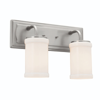  Vetivene 2 Bulb Bathroom Lighting - Classic Pewter