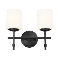  Ali 2 Bulb Bathroom Lighting - Black