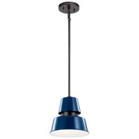  Lozano Hanging Hanging Lantern - Catalina Blue