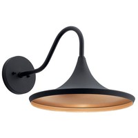  Elias Entrance Outdoor Wall Light - Textured Black