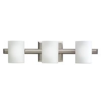  Tubes 3 Bulb Bathroom Lighting - Brushed Nickel