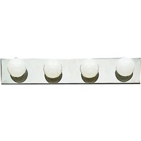  Bath Bar 4 or More Bulb Bathroom Lighting - Chrome