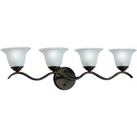  Dover 4 or More Bulb Bathroom Lighting - Tannery Bronze