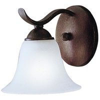  Dover 1 Bulb Wall Sconce - Tannery Bronze