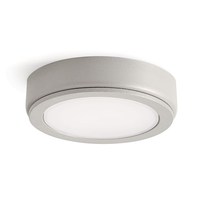  6D Series 24V LED Disc Under Cabinet Lighting Cabinet Lighting - Nickel Textured