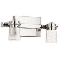 Bathroom Lighting (2 Bulbs) 15" Width