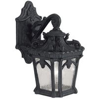  Tournai Entrance Outdoor Wall Light - Textured Black