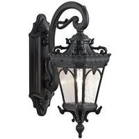  Tournai Entrance Outdoor Wall Light - Textured Black