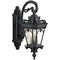  Tournai Entrance Outdoor Wall Light - Textured Black