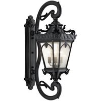  Tournai Entrance Outdoor Wall Light - Textured Black