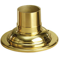  Utilitarian Post / Base Post Lights - Polished Brass