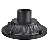  Accessory Pier Mount Post Lights - Textured Black