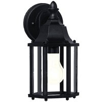  Chesapeake Entrance Outdoor Wall Light - Black