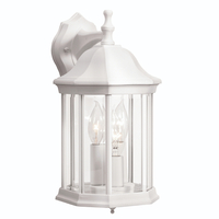  Chesapeake Entrance Outdoor Wall Light - White