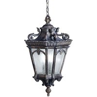  Tournai Hanging Hanging Lantern - Textured Black