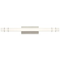  Korona 3 Bulb Bathroom Lighting - Brushed Nickel
