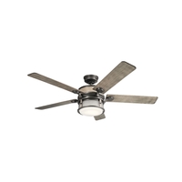  Ahrendale Oversize Fan (60'' and Larger) Ceiling Fan - Anvil Iron