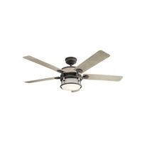  Ahrendale Oversize Fan (60'' and Larger) Ceiling Fan - Weathered Zinc