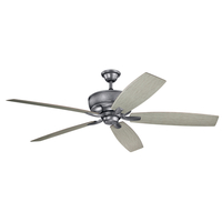  Monarch Oversize Fan (60'' and Larger) Ceiling Fan - Weathered Steel Powder Coat