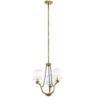  Thisbe Mini Chandelier - Natural Brass