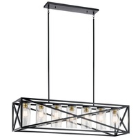  Moorgate Linear Pendant Pendant Light - Black