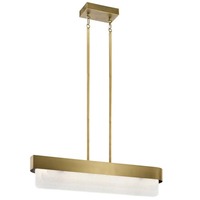  Serene Linear Pendant Pendant Light - Natural Brass