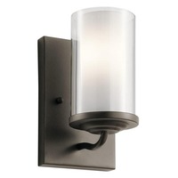  Lorin 1 Bulb Wall Sconce - Olde Bronze