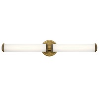  Indeco 3 Bulb Bathroom Lighting - Natural Brass