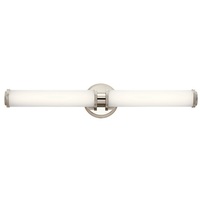  Indeco 3 Bulb Bathroom Lighting - Polished Nickel