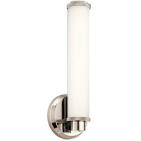  Indeco 1 Bulb Wall Sconce - Polished Nickel