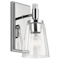  Audrea 1 Bulb Wall Sconce - Chrome