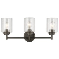  Winslow 3 Bulb Bathroom Lighting - Olde Bronze