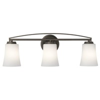  Tao 3 Bulb Bathroom Lighting - Olde Bronze
